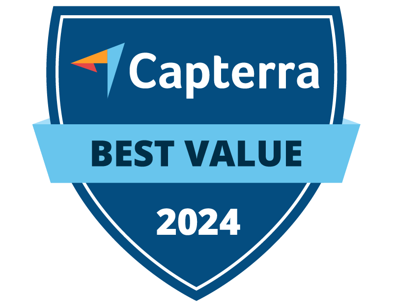 Selo Capterra Best Value 2024